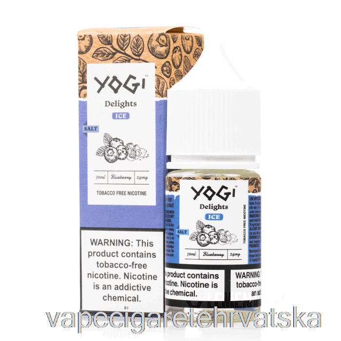 Vape Cigarete Led Od Borovnice - Yogi Užici - 30ml 24mg